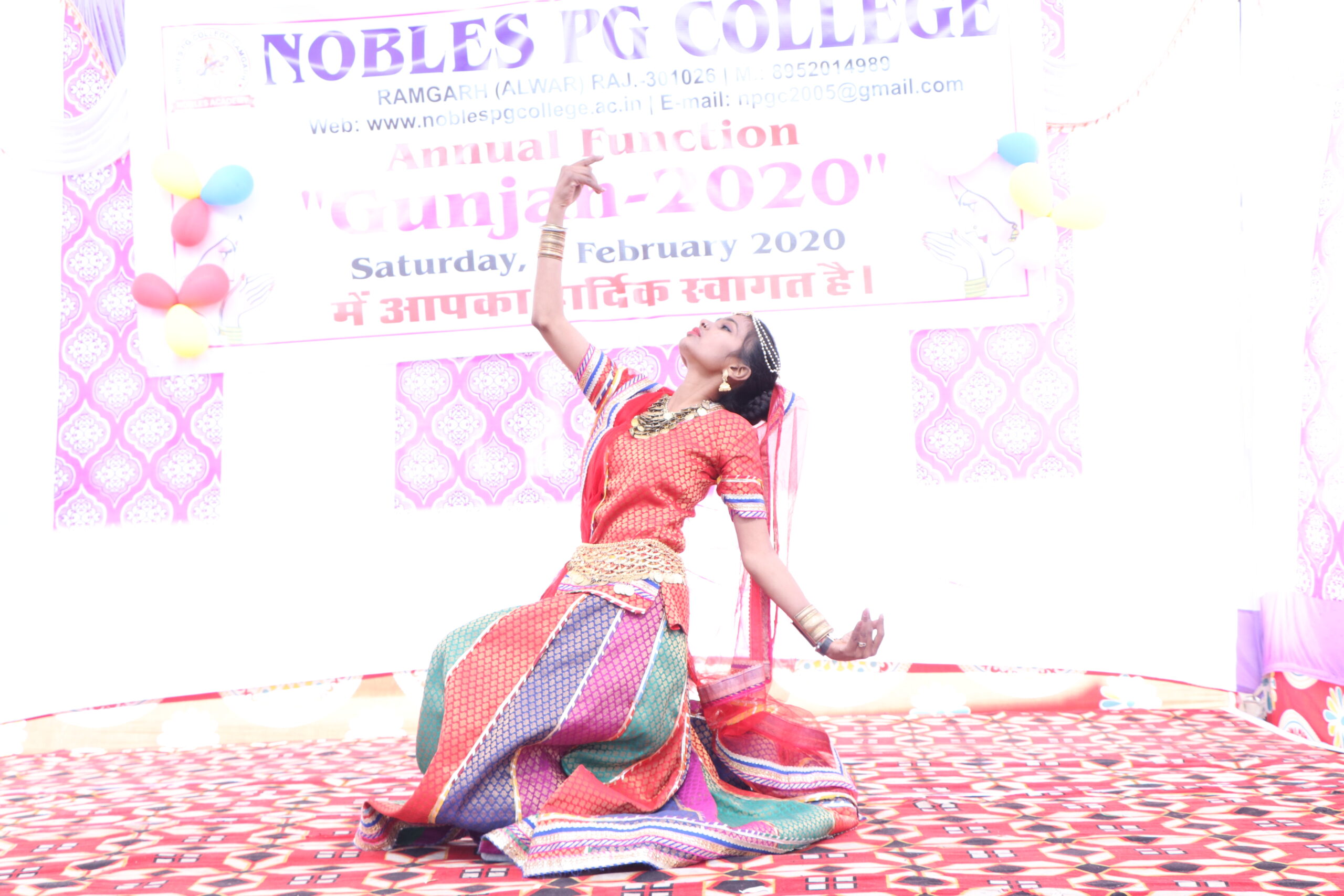IMG_4390 gunjan annual function of nobles pg college 2020